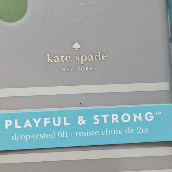 Kate Spade Phone Case IPhone 11 Pro Max  Cream Stripe - Picture 3 of 5